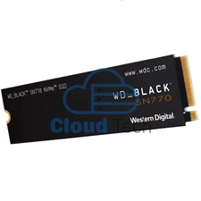 WDS200T3X0E WD_Black SN770 2TB PCI-E Gen4 NVMe M.2 2280 5,150MB/s Internal SSD