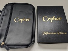 Cepher Bible Millennium Edition 2022 Hardcover  W/Tabs and Carrying Case 