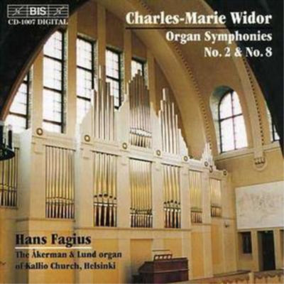 Charles-Marie Widor Organ Symphonies No.2 and 8 (Hans Fagius) (CD) Album