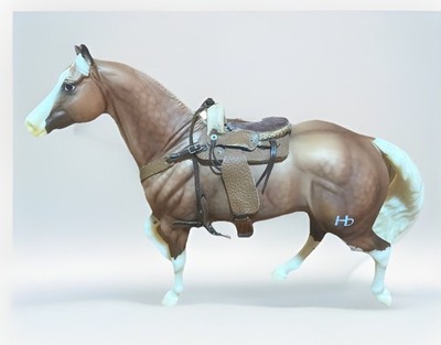 Breyer Horse Big Chex to Cash Golden Dapple Palomino 1357 AQHA Reigning Champion