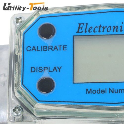 2 × High quality Electronic Turbine Flowmeter 1 inch -10°C~80°C Durable Build - Picture 12 of 13