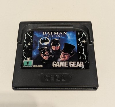 Sega Game Gear -Batman Returns - Zustand gut - nur Modul - getestet