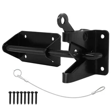 Heavy Duty Automatic Latch for Wooden & Metal Gates, Vinyl Fence, Self Lockin...