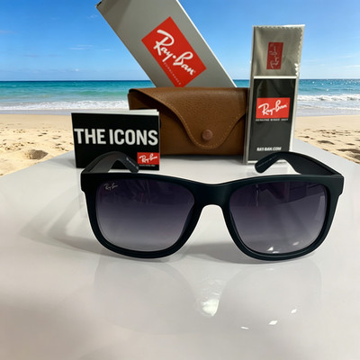 HOT MEN RB4165 Gradient Gray RAY-BAN JUSTIN SUNGLASSES HRY-9724