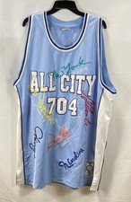 Vintage Y2K Victorious All City 704 Embroidered Hip Hop Basketball Jersey Sz XL