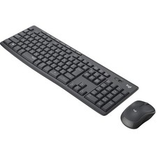 Logitech Wireless Mouse Keyboard Set MK295GP MK295 Graphite