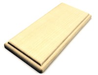 TüRschild Schild Namensschild SprüChebrett Rechteckig 14,5 X 6,5 Cm - Ahornholz