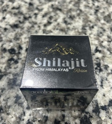 Shilajit FROM HIMALAYAS ,Herbal Resin 800mg Fulvic/Humic Acid Stamina 2.1oz