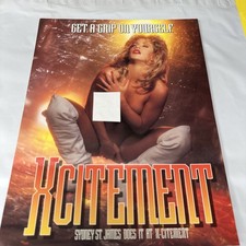 XCITEMENT SYDNEY ST JAMES Film Promo Ad SLICK