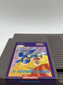 Mega Man 4 NES ( Nintendo System , 1992 ) Cart Only - Clean - Tested
