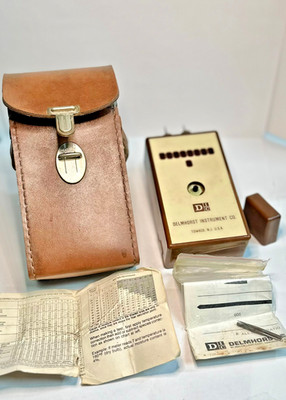 Delmhorst J-88 Wood Moisture Meter TESTED w/ Case Manual + Extra Prongs
