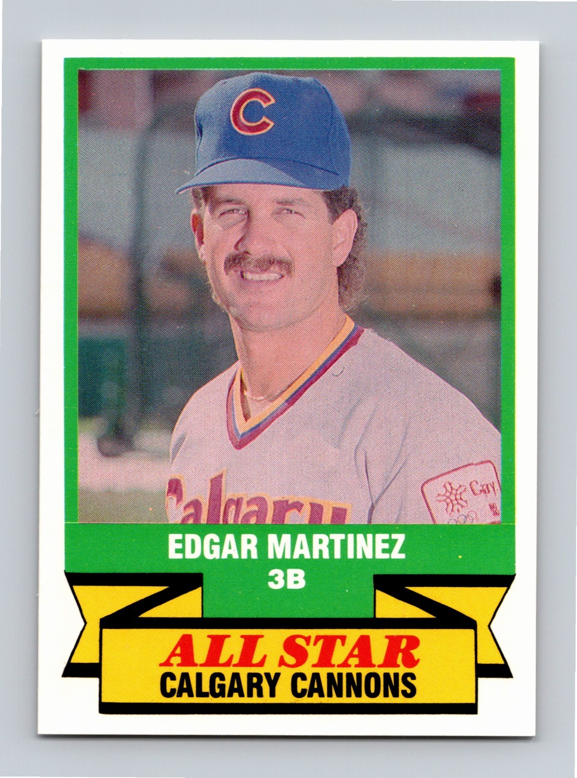 Edgar Martinez 1988 CMC Triple A All-Stars #34 Pre RC NM or Better