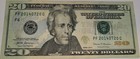 1995 Series Twenty Dollar Bill Collectible Birthday Note  20140720 serial number — photo 3