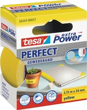 tesa UK Ltd tesa 56343 Extra Power Multi Purpose Cloth Tape, Yellow 38mm x 2....