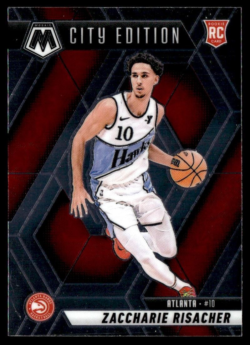 2024-25 Panini Mosaic City Edition (Base) Zaccharie Risacher RC