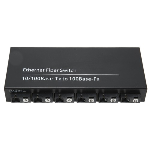 Tx1310nm RX1550nm Ethernet Fiber Switch 6 Optical Port 2 Electrical Port Up T DB - Photo 4/18