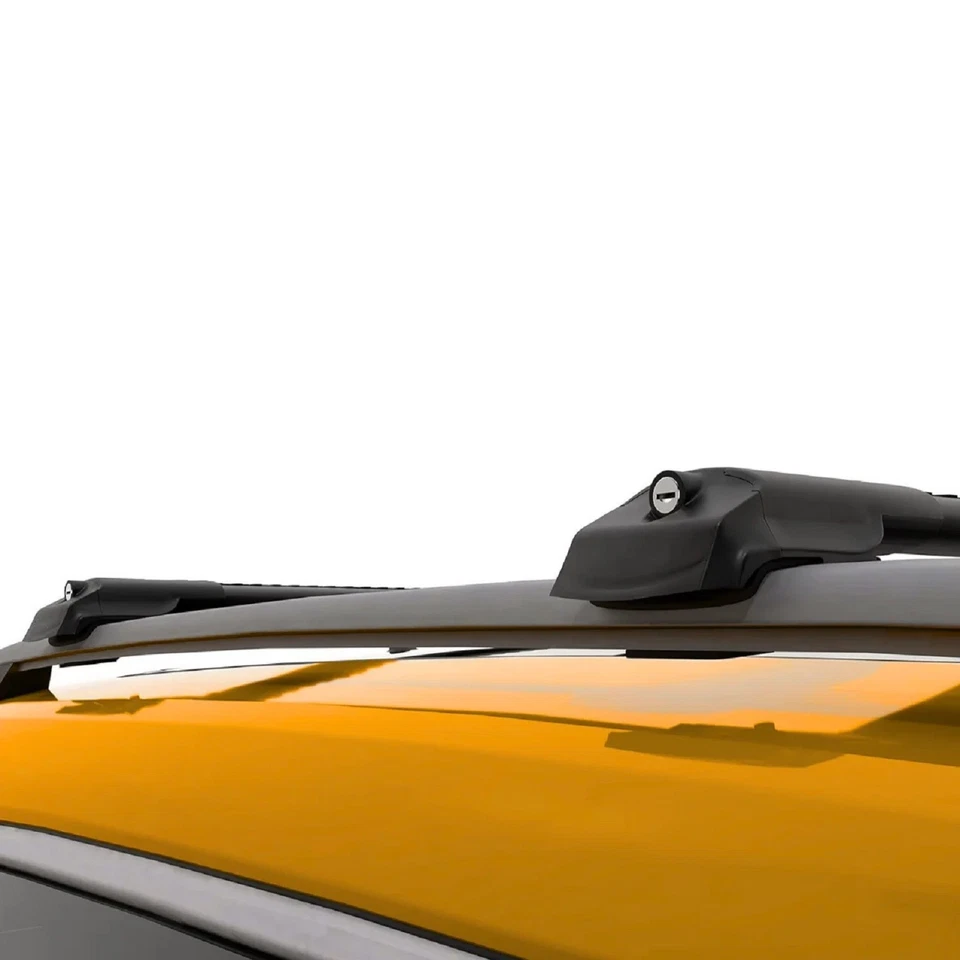 Roof Racks for Audi A4 ALLROAD B9 SW (2016–2025) Lockable Cross Bars 2 pcs Black Foto 4 de 4