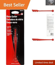 DIY Glass Cutter - Steel Wheel for Precision Cutting, Hand-Powered