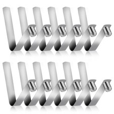 Spring Clips 6mm Stainless Steel Push Button 12pcs Tent Kayak Camping