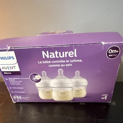 Philips AVENT Natural Bottle Set 125ml 0m+ BPA-Free Anti Colic SCY900/03