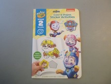 Crayola - Paw Patrol - Color and Shapes Sticker Activities