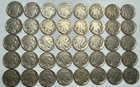 ROLL of 40 full date Indian Head BUFFALO NICKELS. Exact coins shown. #42