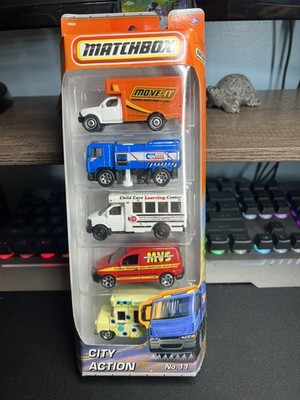 Matchbox 2010 City Action No. 11 5-Pack - NEW IN PACKAGE - Shipping Discounts