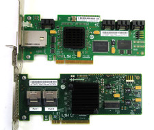 2x Raid Controller, PCI-Express, LSI SAS3445E...