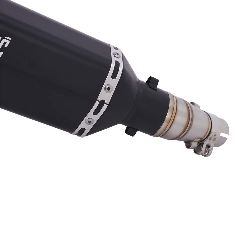 For Kawasaki Ninja 300 Z250 Z300 2012-2016 Exhaust Mid Link Pipe Muffler 370mm Foto 4 de 4