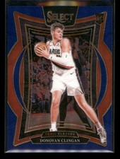 2024-25 Panini Select #69 Donovan Clingan Blue (Retail)