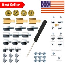 30-Piece M.2 SSD Mounting Screws Kit for ASUS, Gigabyte, MSI Motherboards,Steel