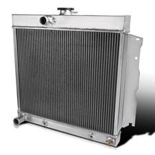 3 Row Core Aluminum Racing Radiator For 1966-1969 Dodge Charger Dart