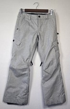 Burton Dryride Snowboarding Ski Pants Unisex Youth Gray Size Medium