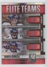 2007 Donruss Elite Teams Red 55/400 Javon Walker Jay Cutler Mike Bell #ET-9 uk2