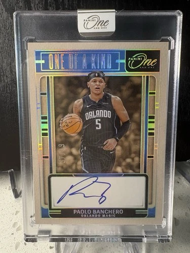 2024 One And One Paolo Banchero One Of A Kind Auto /49 Encased