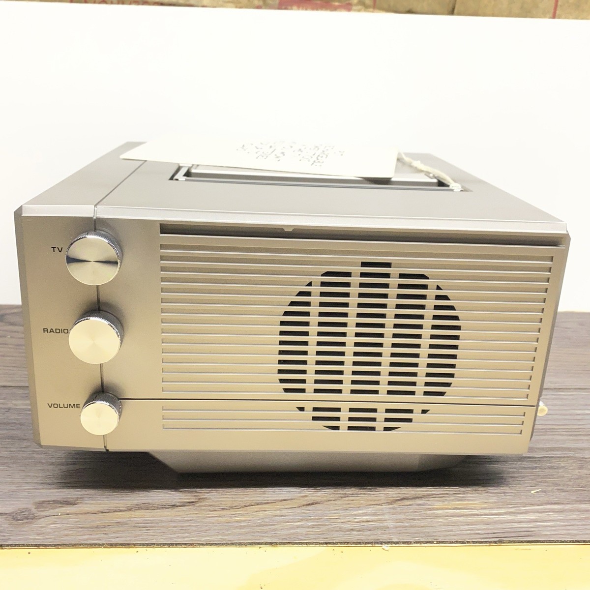 Vintage GE Spacemaker Kitchen Companion 5” TV Radio 7-7150B B/W