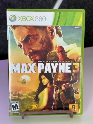Max Payne 3 Xbox 360 Complete CIB Manual Tested Works VG