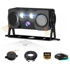 AHD 1080P PAL Parking Radar Sensors Beeper Alarm Rear View Backup Camera bibibi.