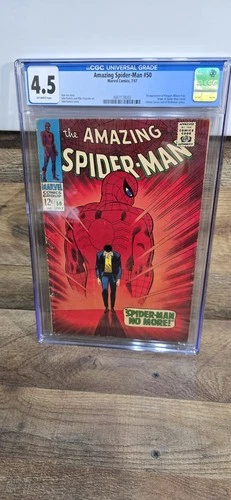 AMAZING SPIDER-MAN #50 CGC 4.5 1ST Appearance Of KINGPIN