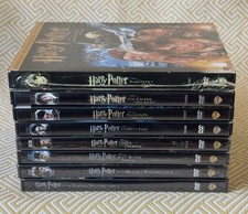 Harry Potter DVD Complete 8 Film Collection - WIDESCREEN - 5 Sealed, 3 Open