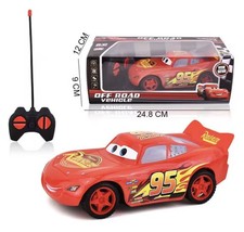 Macchina Telecomandata Disney Pixar Cars regalo Bambini Giochi Saetta Mc Queen