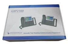 New Grandstream GS-GXP2160 6-Lines Bluetooth VoIP Telephone - Black Q