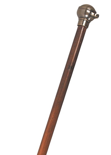 Time Companion Walking Stick w/ Clock Wooden Gentleman's Watch Hiking Cane New - Picture 3 of 4