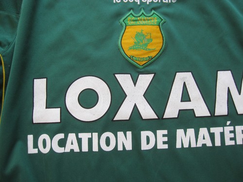 Maillot Fc Nantes 2002 Loxam #9 Moldovan Le Coq Sportif Vintage Jersey - M - Foto 6 di 11