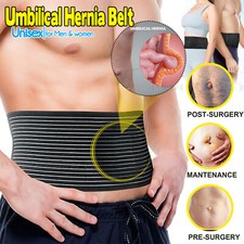 Umbilical Hernia Belt for Men and Women Compression Abdominal Support Binder