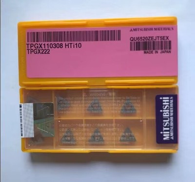 MITSUBISHI TPGX110308 HTI10 Carbide Insert New In Box Free Shipping 10PCS/Box