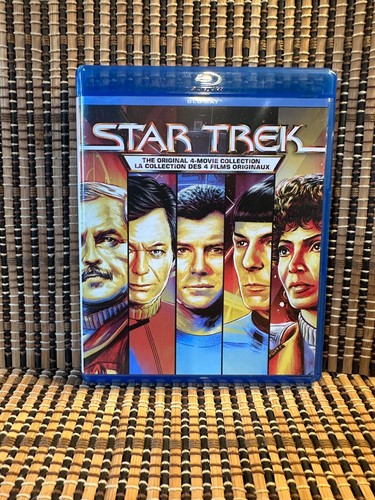 Star Trek: Original 4-Movie Collection (4-Disc Blu-ray, 2021)Kirk/Bones/Scotty