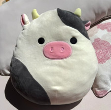 Squishmallows Connor The Cow 12 inch Plush Toy - SQIF19-8CW