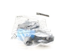 Lot of 3 C016 20F003 100 10 Amphenol Connector 3 PE FEM R/A BLUE SCREW