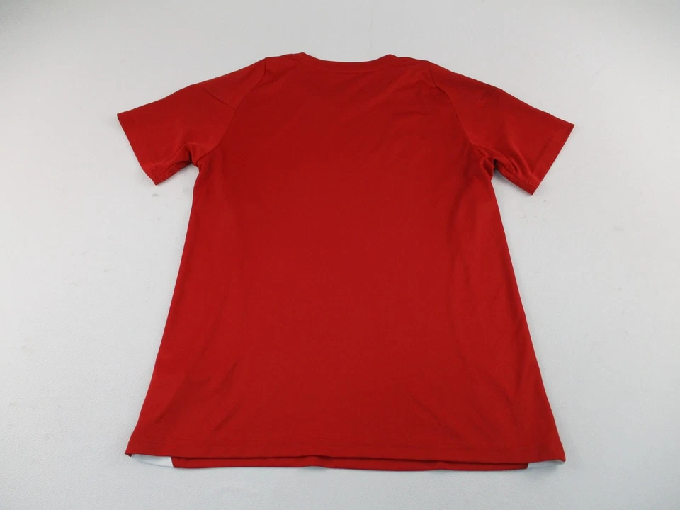 Camiseta de fútbol Adidas UC Irvine Anteaters para niños roja mediana manga corta Foto 3 de 4